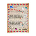 To My Mom Thank You – Coral Fleece Blanket